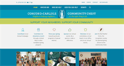 Desktop Screenshot of cccommunitychest.org